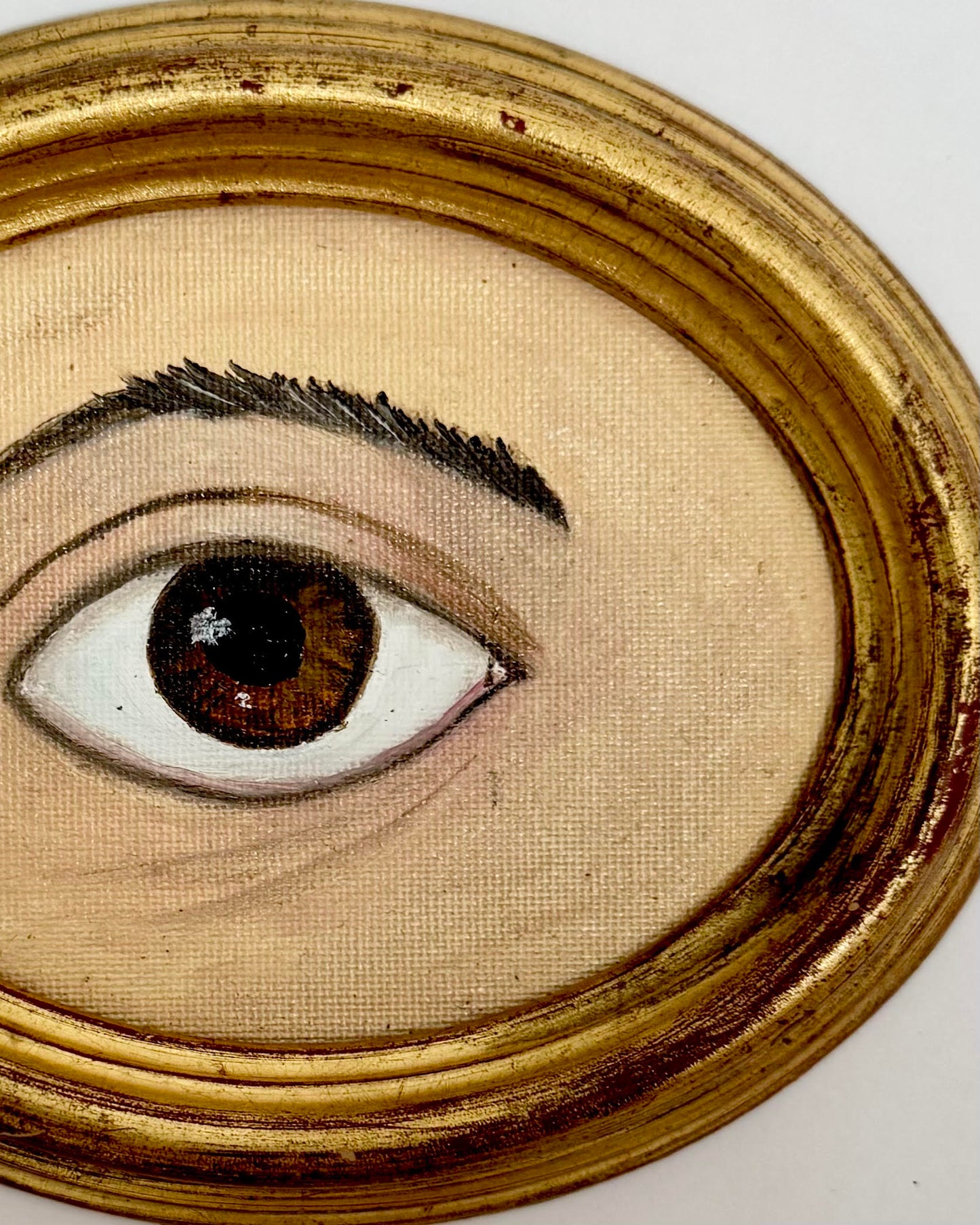 Lover's Eye Oil Painting Print