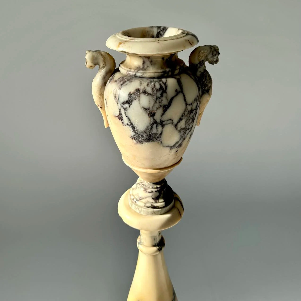Vintage Marble Plinth Urn