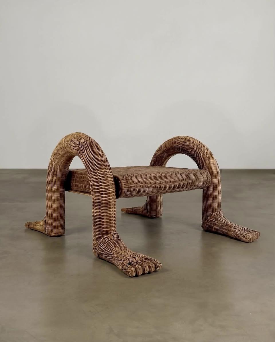 The Santino Stool - Tabacco