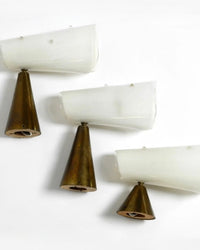 Rare. 1950s Wall Lights (Set of 3)