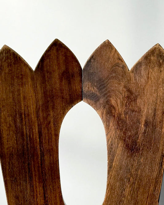 Rare 1950s Brutalist Elm Chair