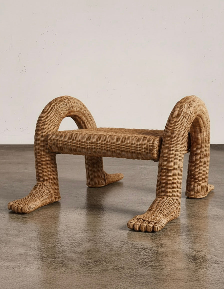 The Santino Stool - Natural