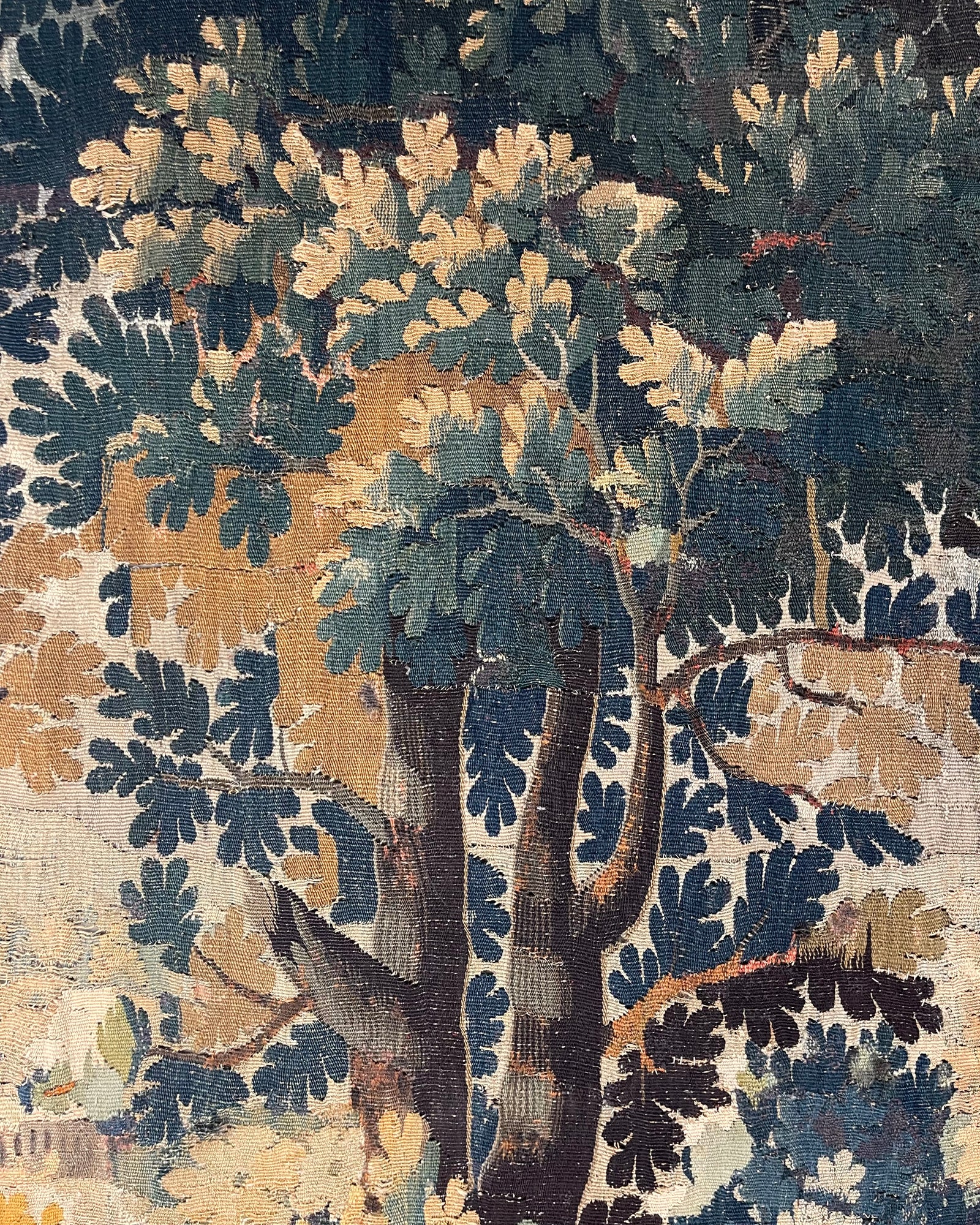I7th Century Aubusson Verdure Tapestry