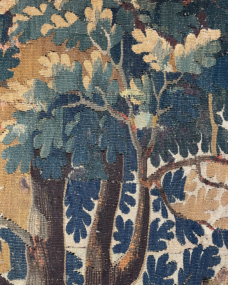 I7th Century Aubusson Verdure Tapestry