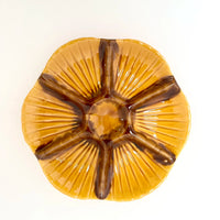 1950s Vallauris Majolica Oyster Plate (ea)