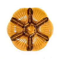 1950s Vallauris Majolica Oyster Plate (ea)