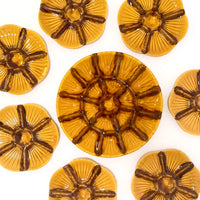 1950s Vallauris Majolica Oyster Plate (ea)
