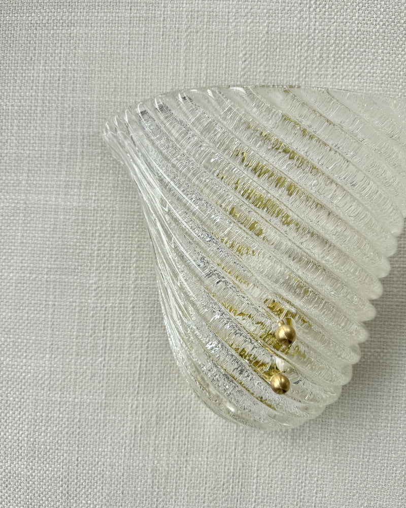 Murano Fan Wall Lights (Pair)