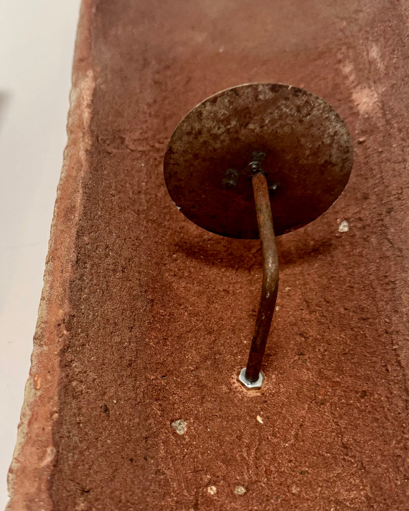 Terracotta Candle Scone (Pair)