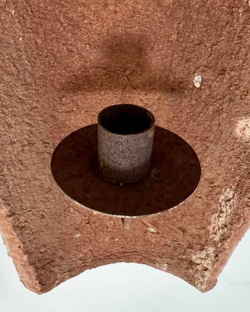 Terracotta Candle Scone (Pair)
