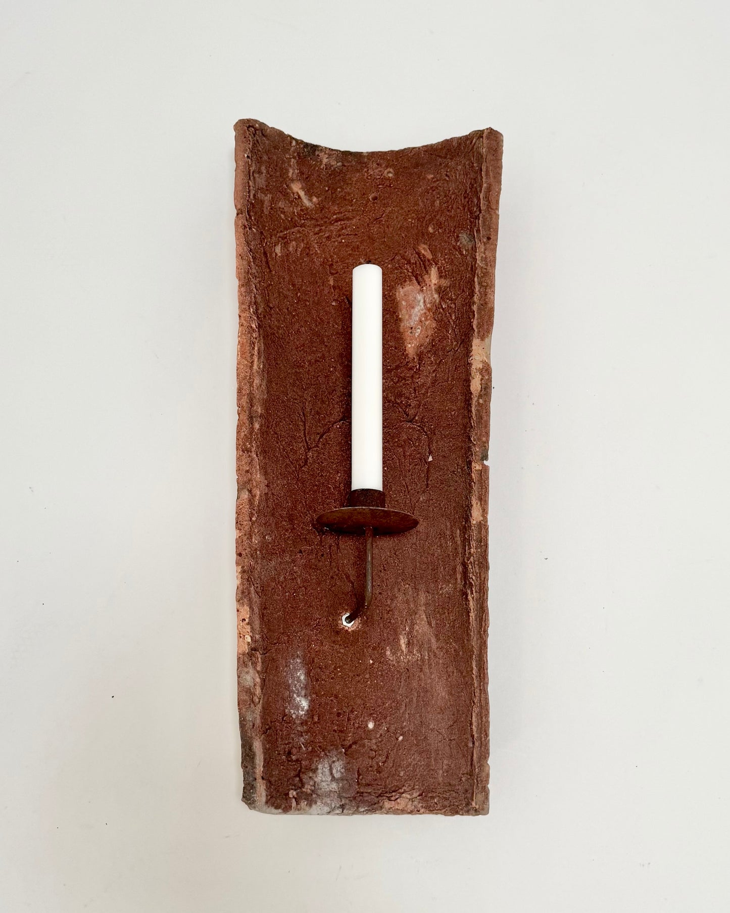Terracotta Candle Scone (Pair)