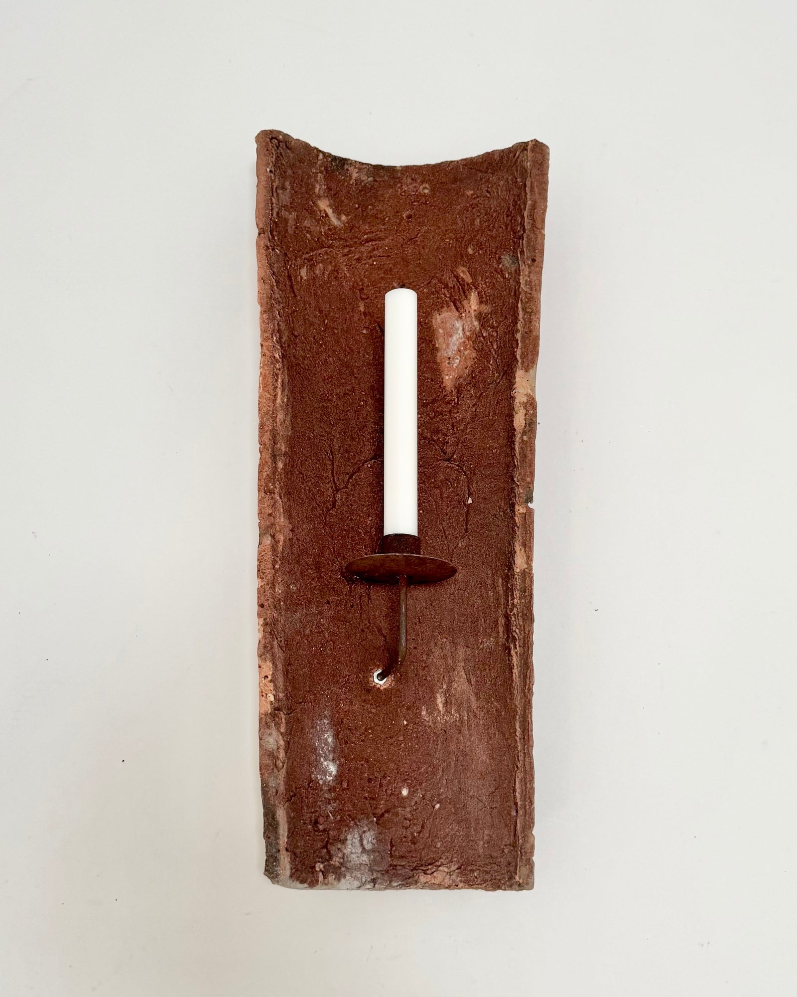 Terracotta Candle Scone (Pair)