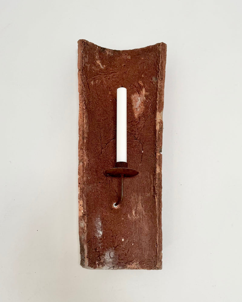 Terracotta Candle Scone (Pair)