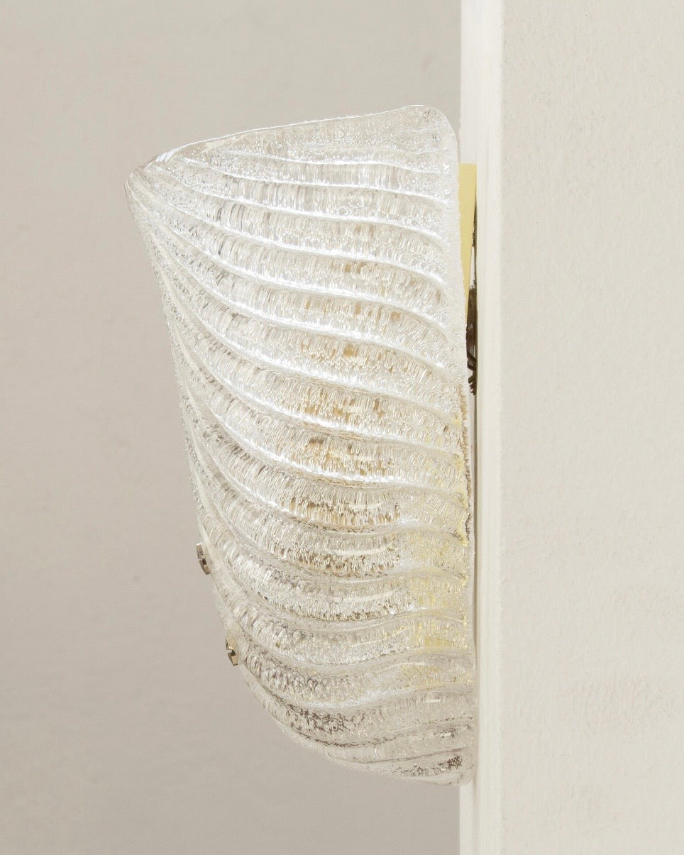 Murano Fan Wall Lights (Pair)