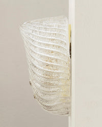 Murano Fan Wall Lights (Pair)