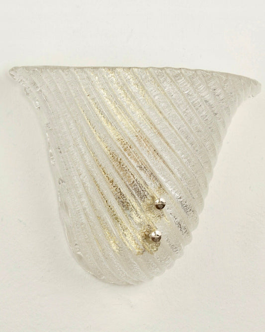 Murano Fan Wall Lights (Pair)