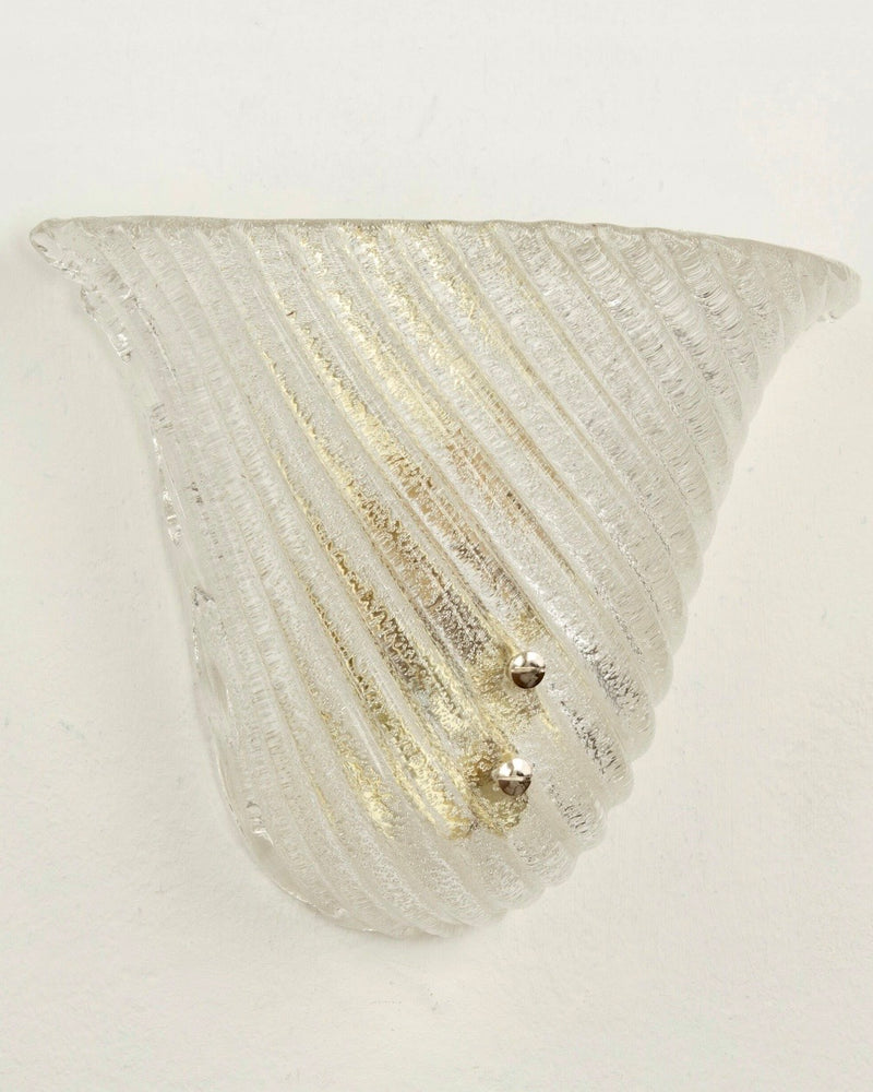 Murano Fan Wall Lights (Pair)