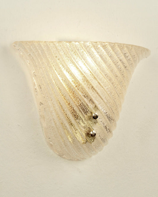 Murano Fan Wall Lights (Pair)