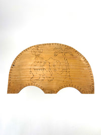 Large 1960s Three-legged Stool