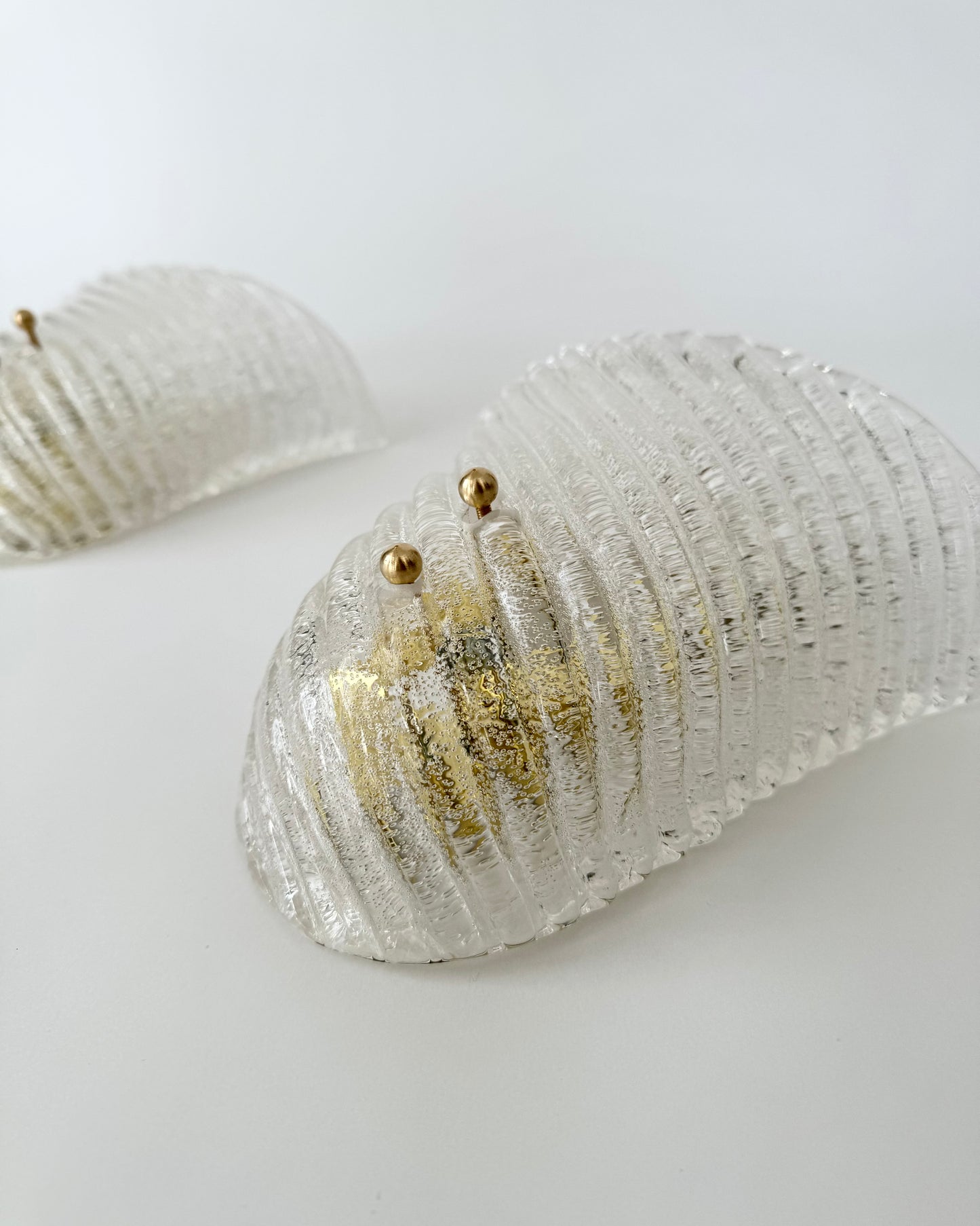 Murano Fan Wall Lights (Pair)