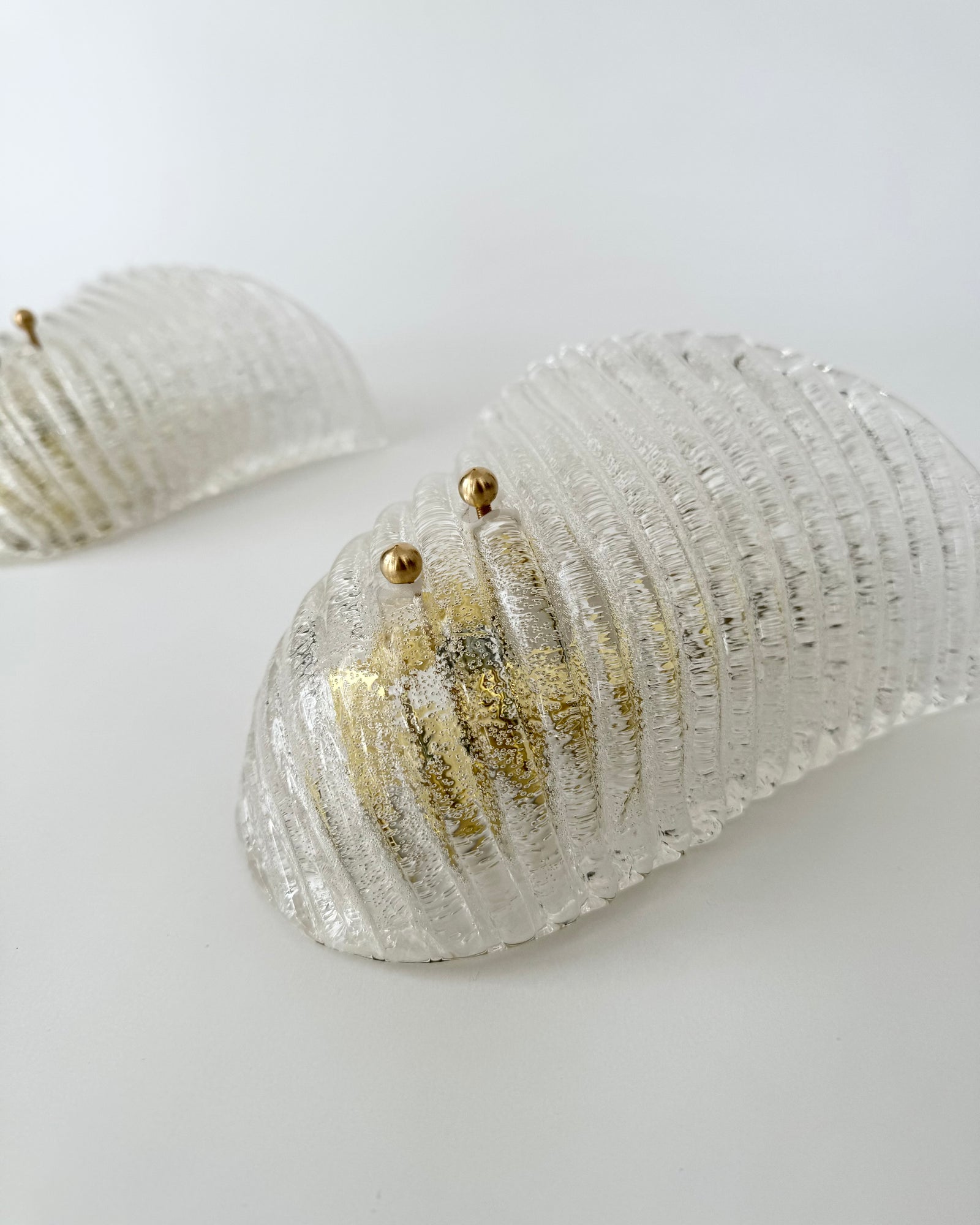 Murano Fan Wall Lights (Pair)