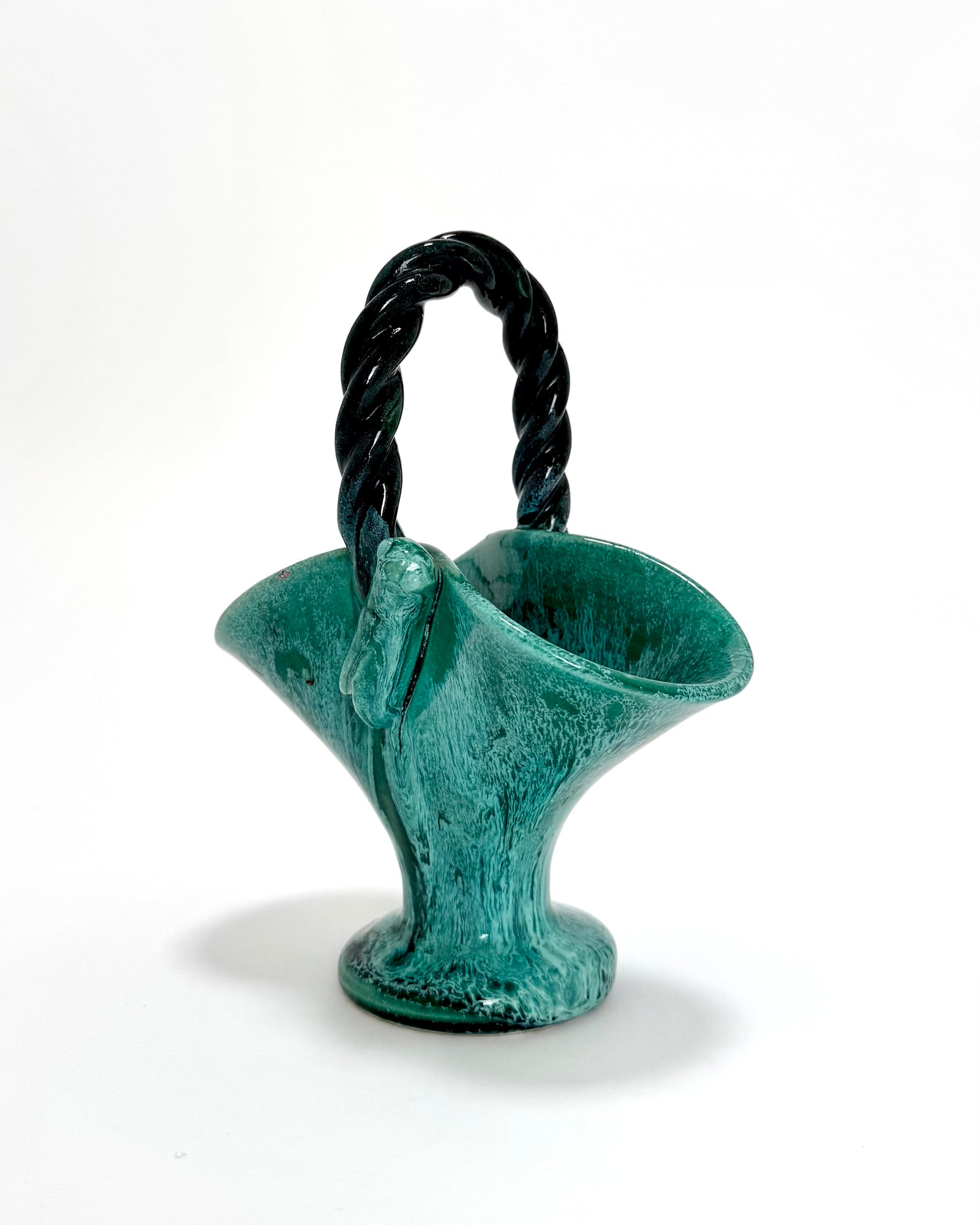 Vintage Vallauris Ceramic basket