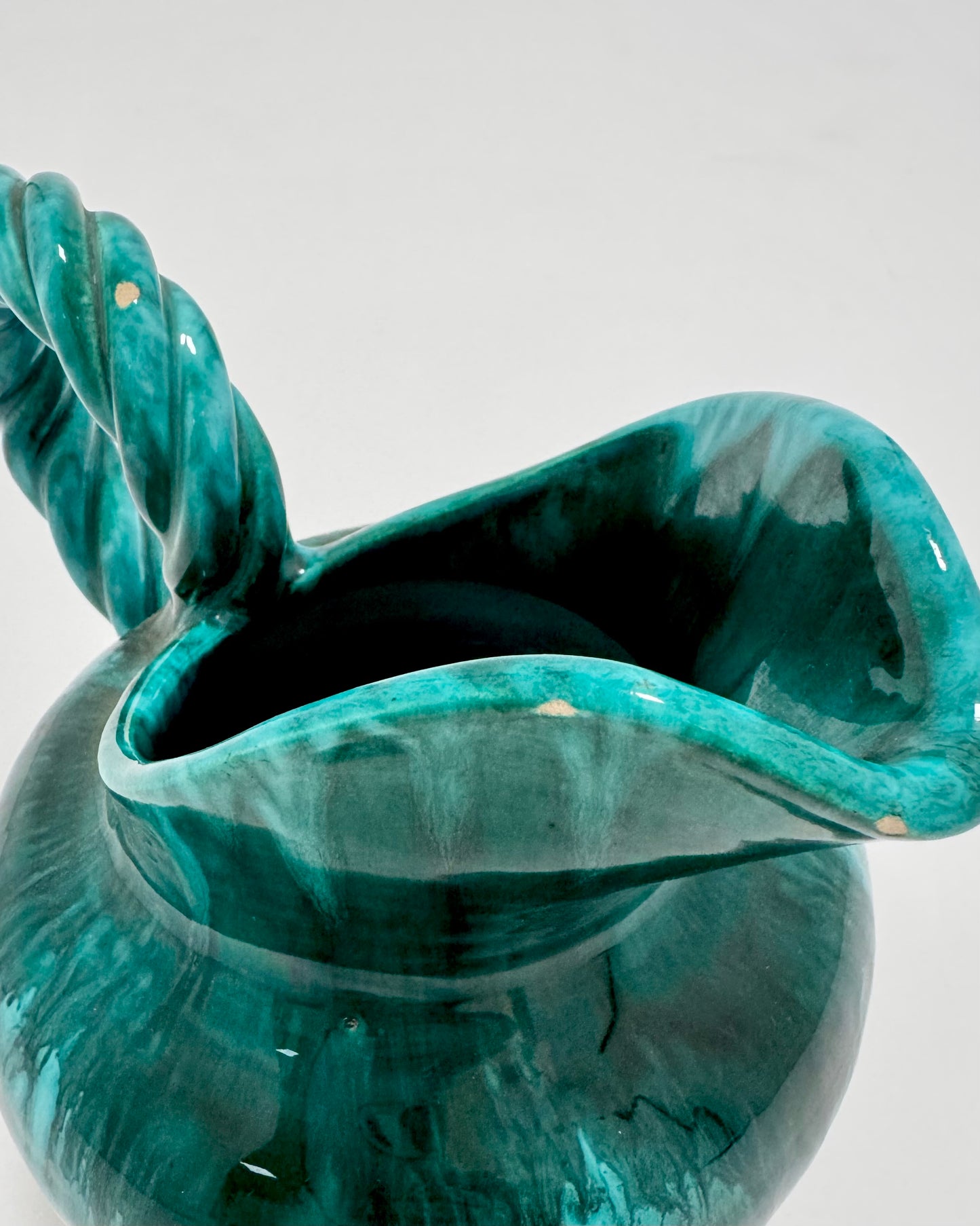 1950s Vintage Vallauris Ceramic Pitcher