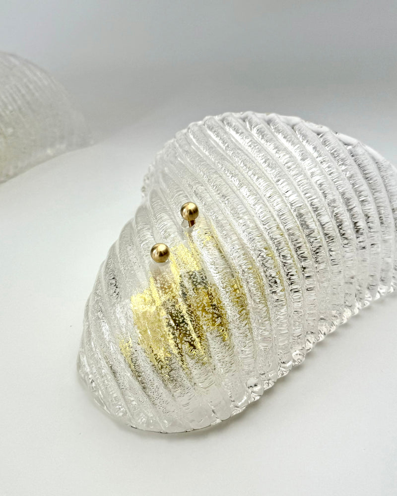 Murano Fan Wall Lights (Pair)