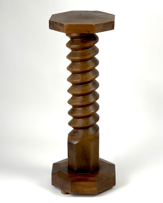 Vintage Screw Press Pedestal