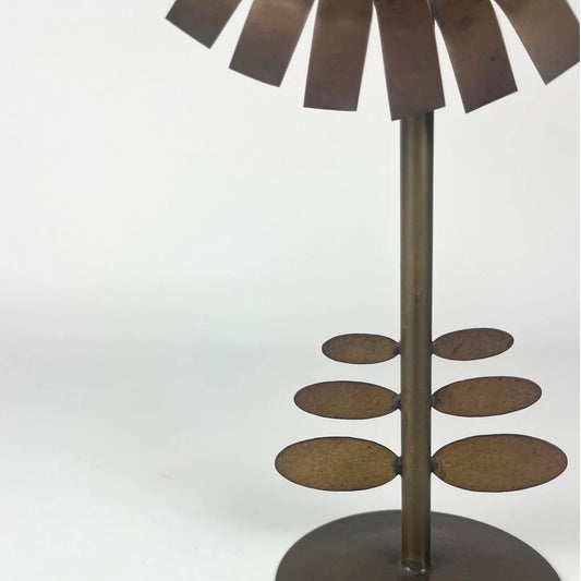 Rare. Jean Vinay Brass & Copper Mirror