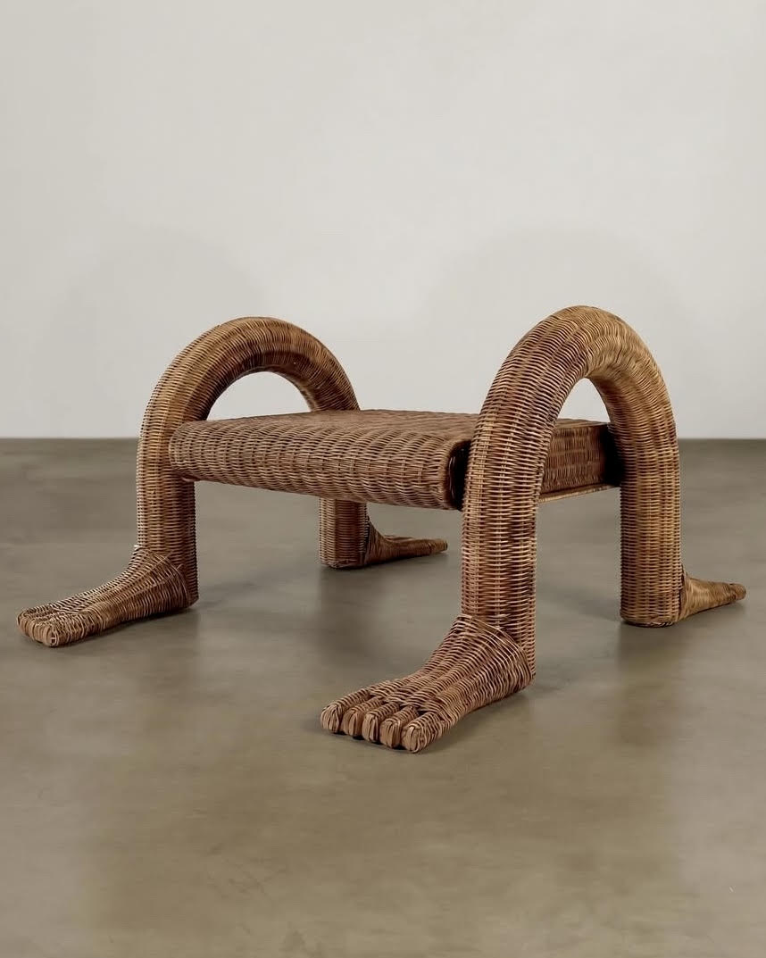 The Santino Stool - Tabacco