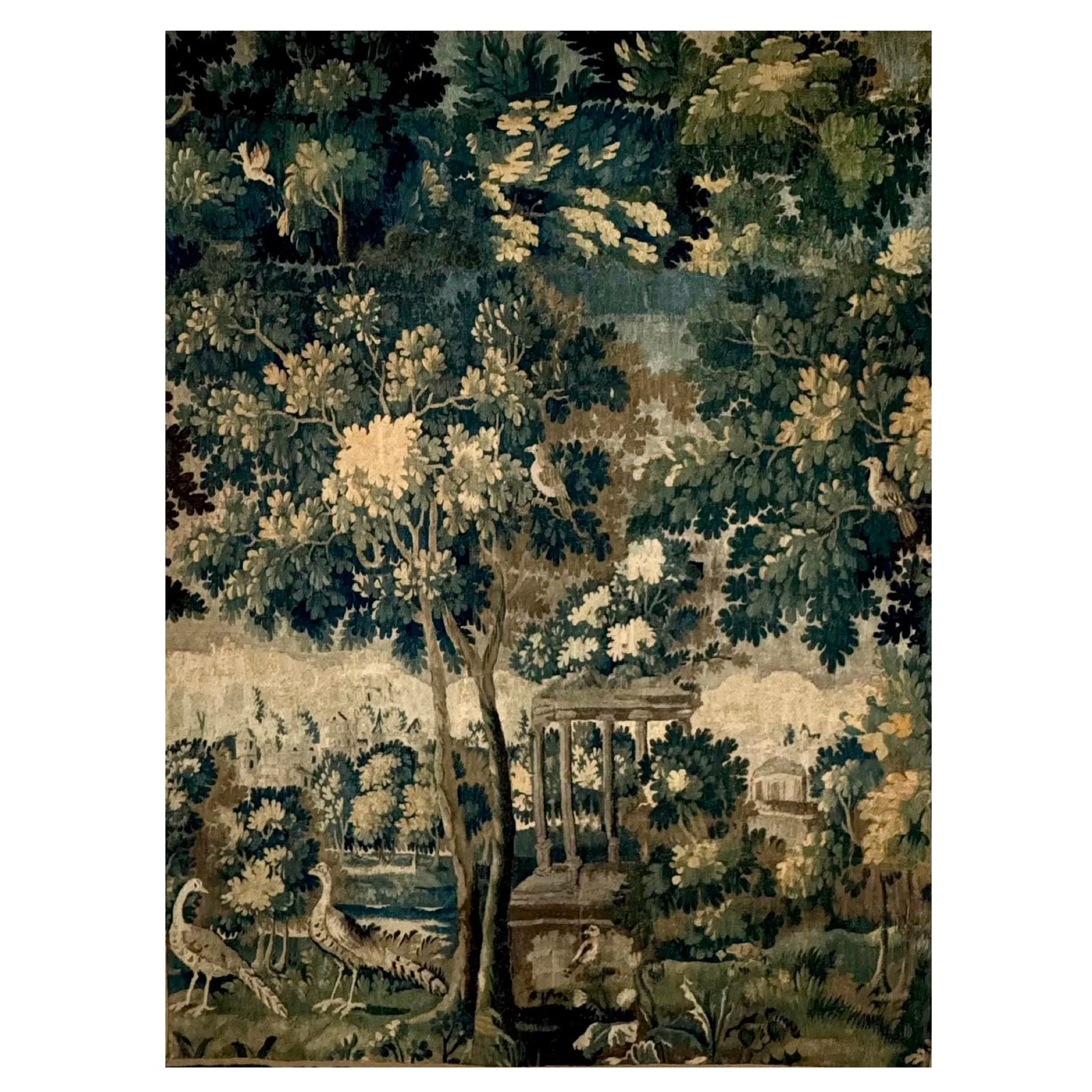 17th Century Aubusson Verdure Tapestry
