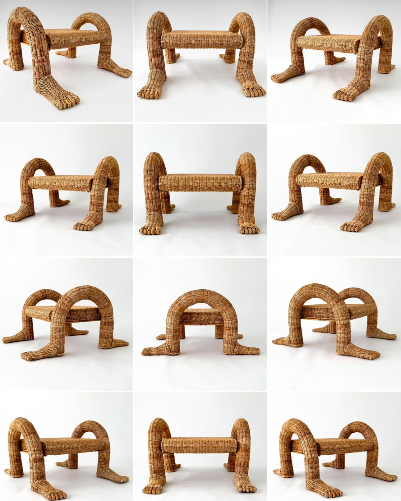 The Santino Stool - Natural