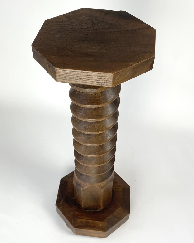 Vintage Screw Press Pedestal