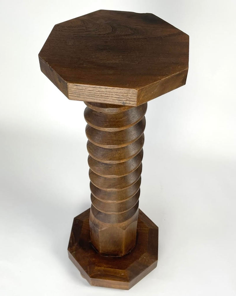 Vintage Screw Press Pedestal