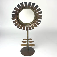 Rare. Jean Vinay Brass & Copper Mirror