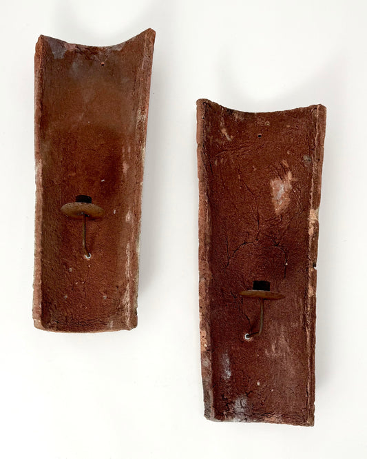 Terracotta Candle Scone (Pair)