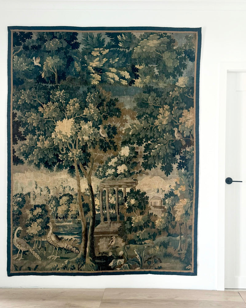 17th Century Aubusson Verdure Tapestry