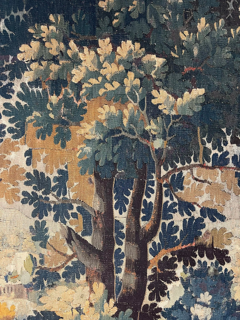 I7th Century Aubusson Verdure Tapestry