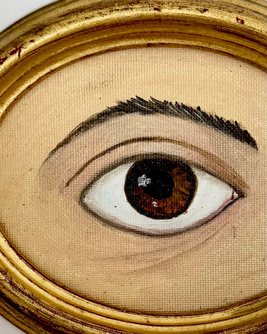 Lover's Eye Oil Painting Print