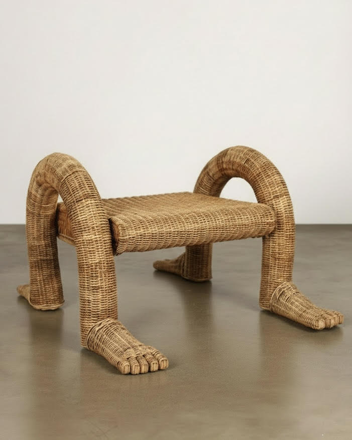 The Santino Stool - Natural