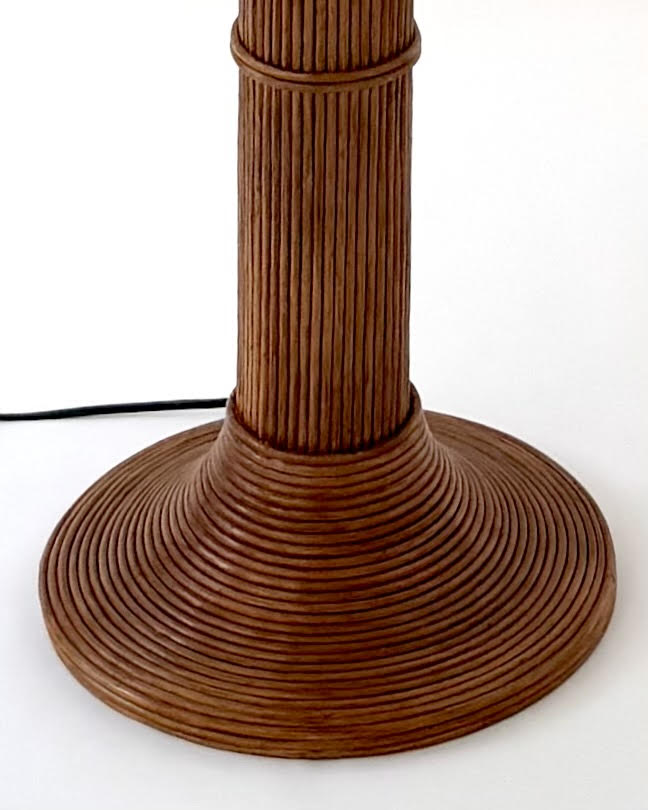 Rattan Palm Floor Lamp - One of a Kind