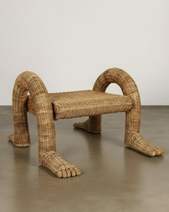 The Santino Stool - Natural