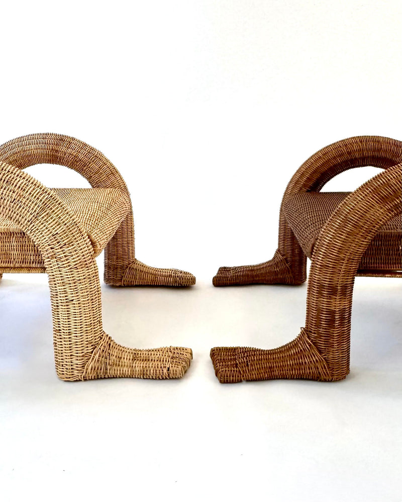 The Santino Stool - Tabacco